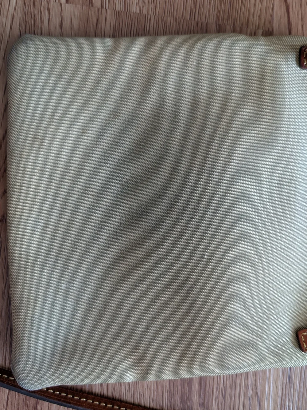 Dooney & Bourke Olive Green Crossbody with Brown Leather Trim - Picture 2 of 2